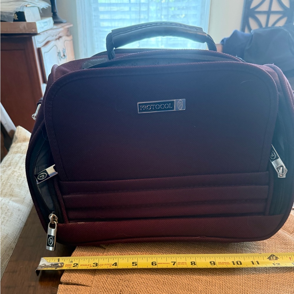 Protocol Burgundy Travel Bag